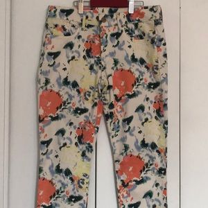 Gap 1969 Floral Jean Legging, Size 28r